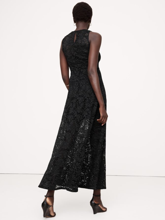 Lace Maxi Dress - Image 3