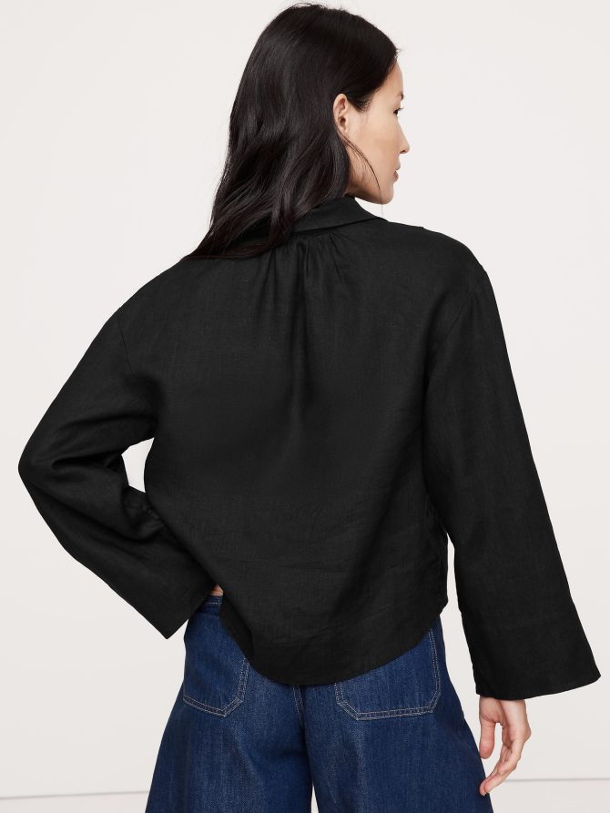 Linen Popover Top - Image 6