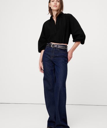 Cotton Cropped Polo