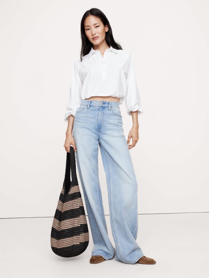 Cotton Cropped Polo - Image 3