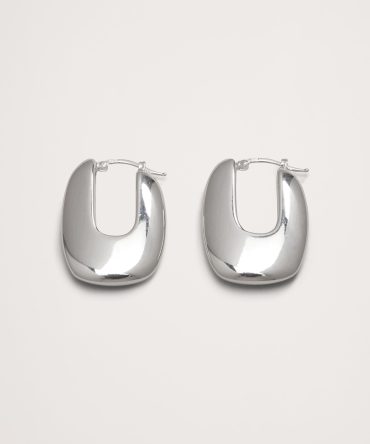 Ravena U-Profile Earrings by Aureus + Argent