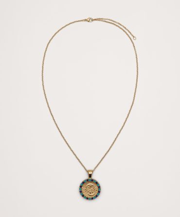 Wanderlust Celestial Petite Pendant Coin with Chain by Jane Win