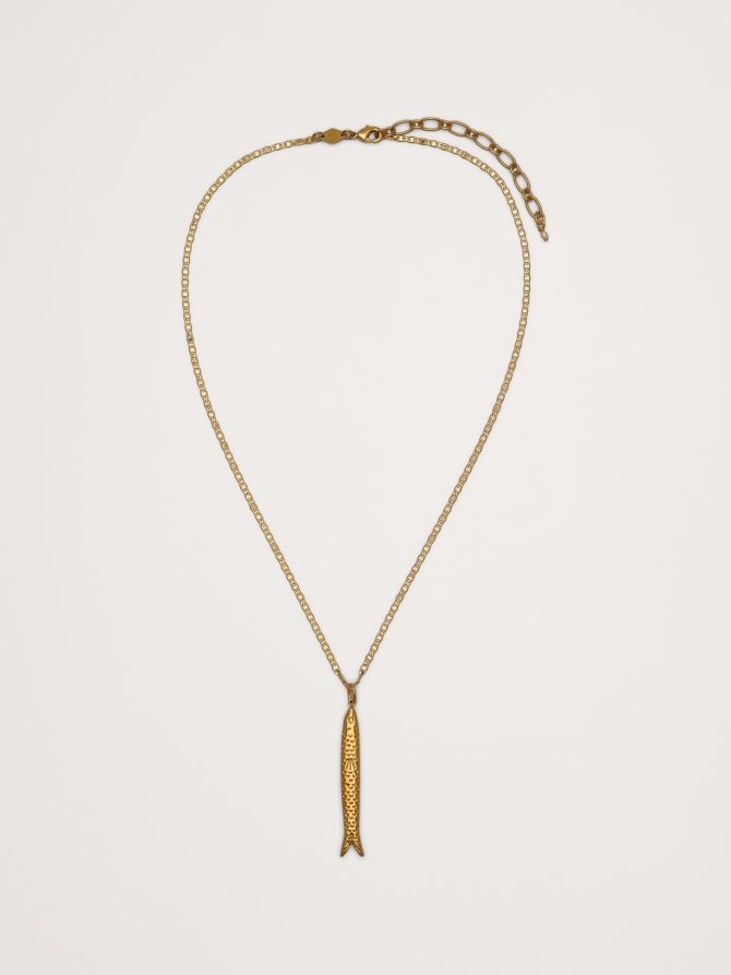 Hippie Fish Necklace by Anni Lu