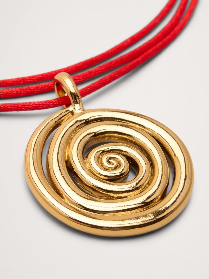 Spiral On A String Necklace by Anni Lu - Image 3