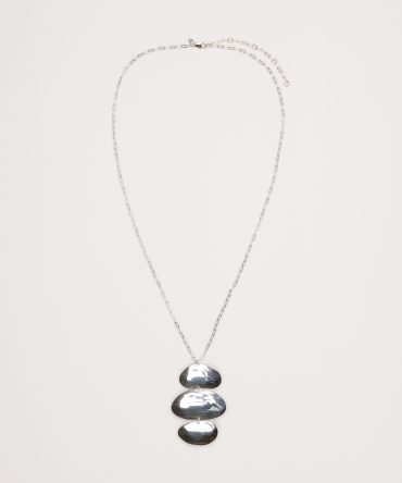 Elliptical Pendant Necklace by Aureus + Argent