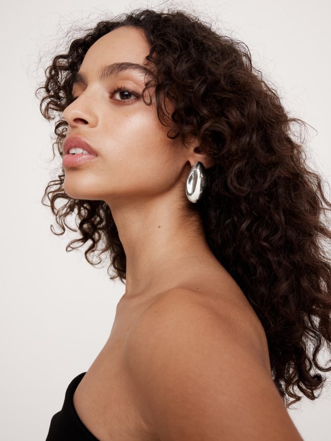 Sculptural Forms Earrings by Aureus + Argent - Image 2