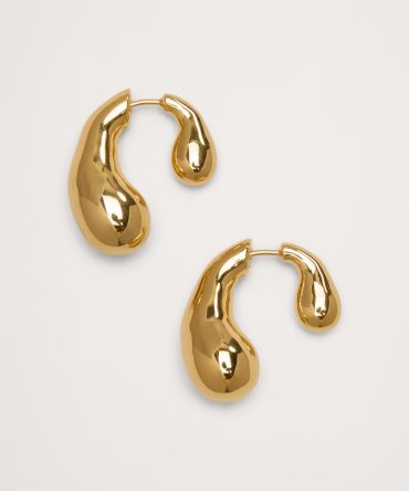 Sculpted Hoop Earrings