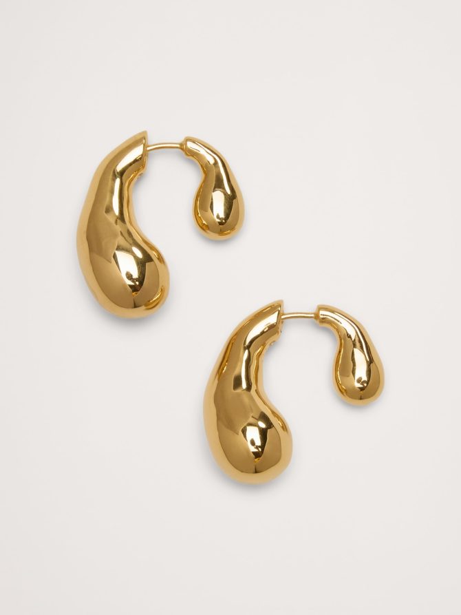 Sculpted Hoop Earrings