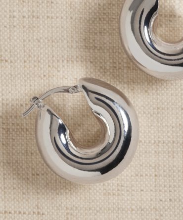 Ravena Plump Hoops by Aureus + Argent