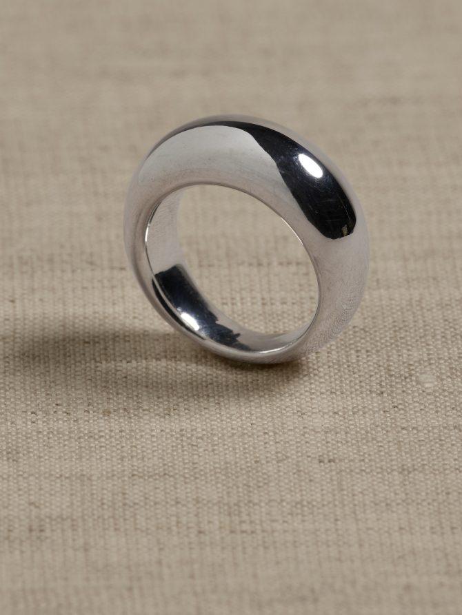 Ravena Slim Dome Ring by Aureus + Argent - Image 4