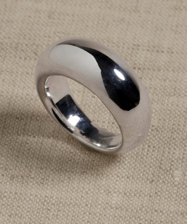 Ravena Slim Dome Ring by Aureus + Argent