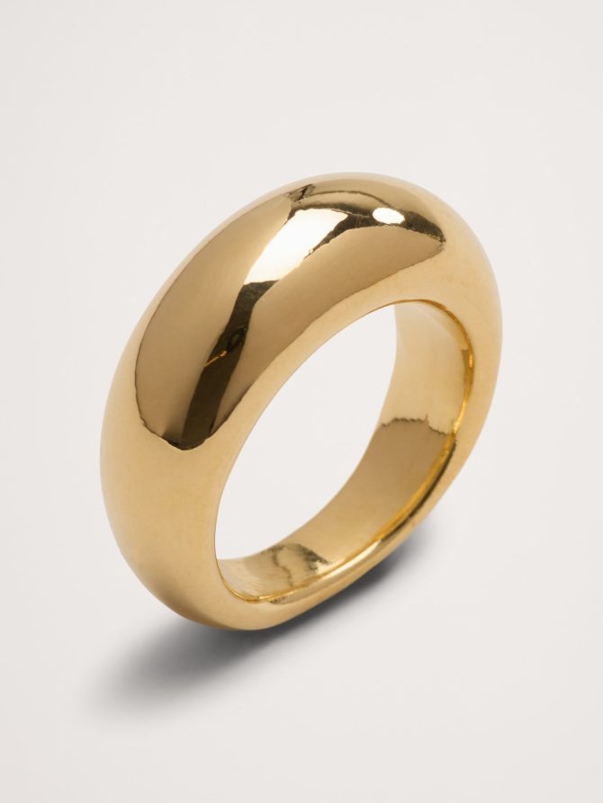 Ravena Slim Dome Ring by Aureus + Argent - Image 4