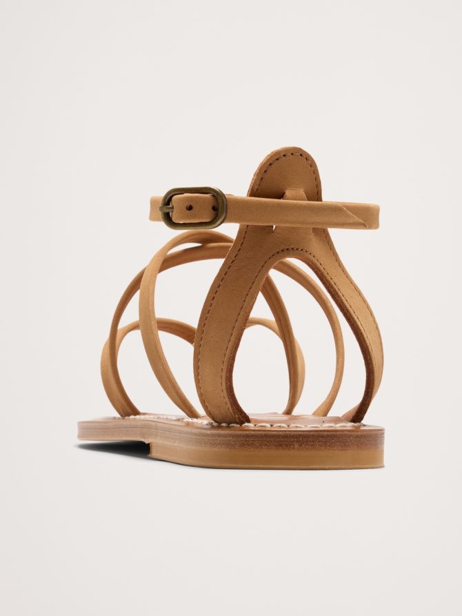Epicure Flat Sandals by K.Jacques - Image 4