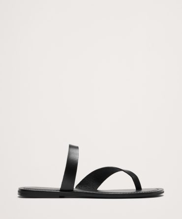 Leather Slide Sandal