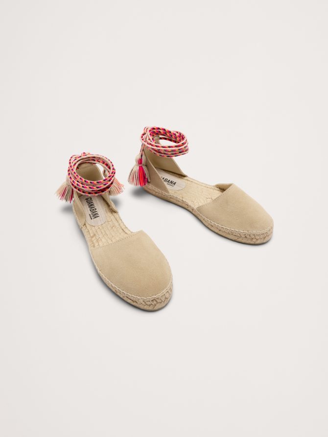 Valenciana Flat Espadrille with Pom-Pom by Guanábana - Image 2