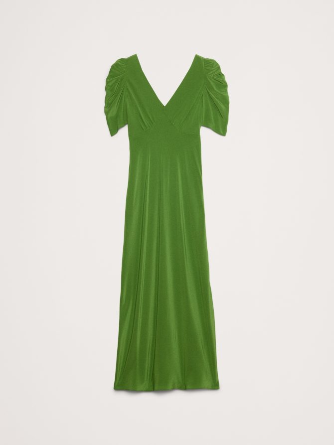Matte Silk Maxi Dress - Image 5