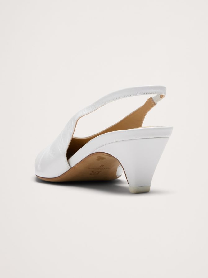 Italian Leather Slingback Pump - Image 4