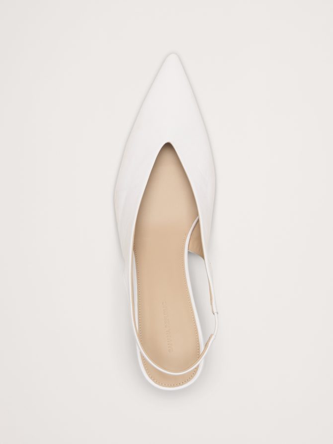 Italian Leather Slingback Pump - Image 5