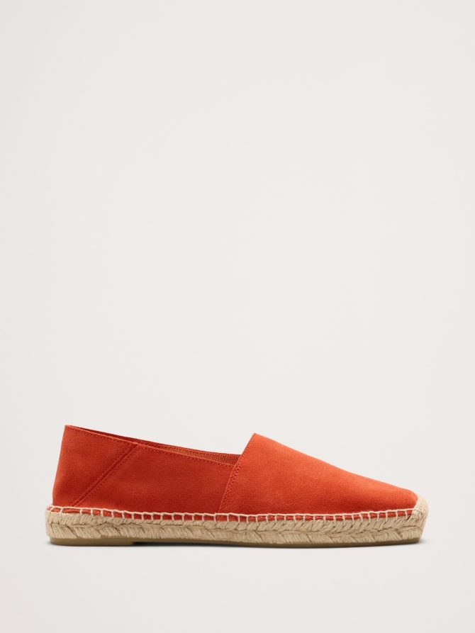 Suede Espadrille