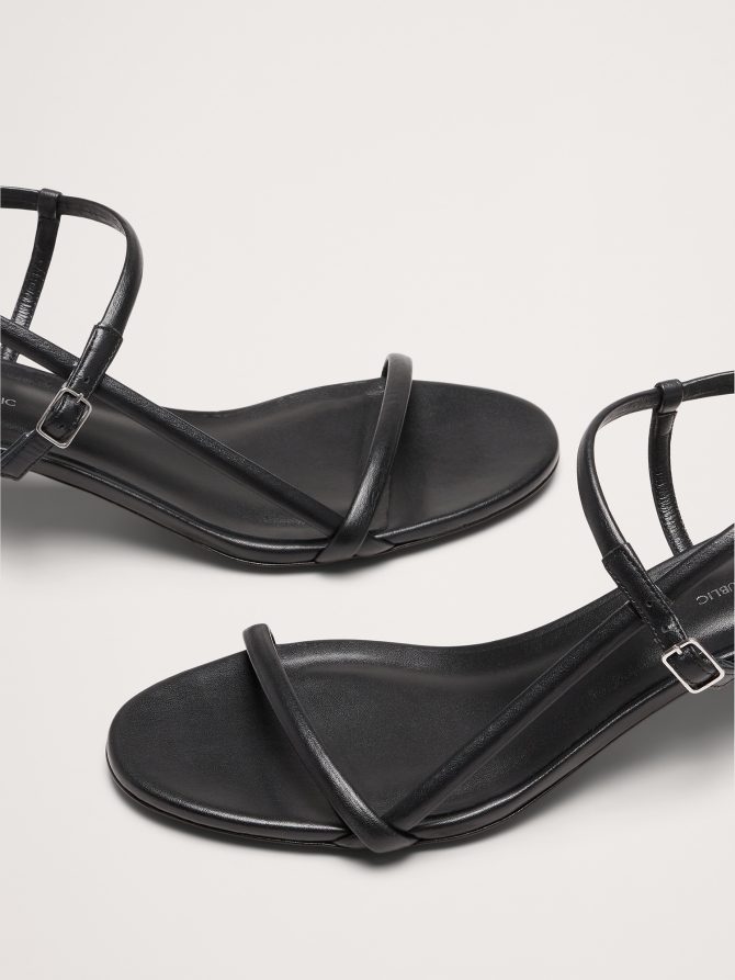 Terzo Leather Kitten-Heel Sandal - Image 7