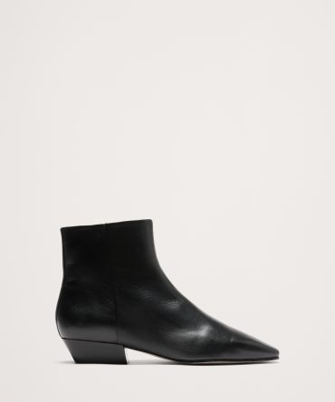 Italian Leather Ankle Boot