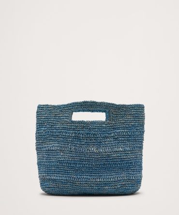 Naomi Handled Raffia Bag by Hat Attack