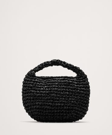 Micro Slouch Straw Bag by Hat Attack