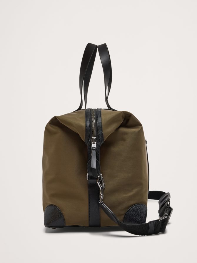 Nylon Weekender Duffel Bag - Image 2