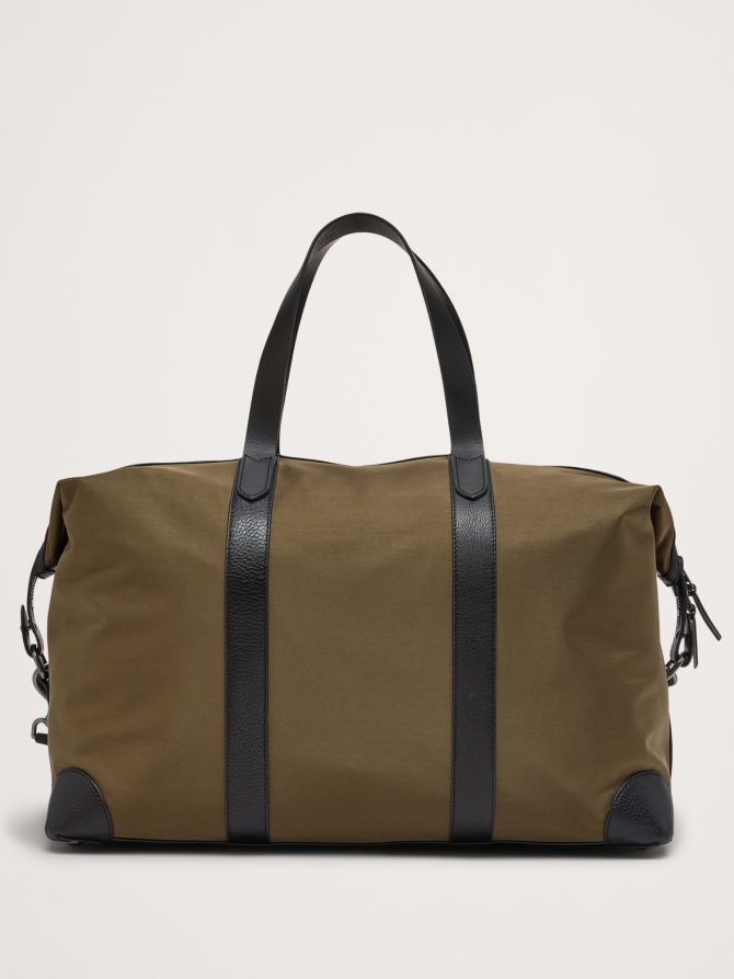 Nylon Weekender Duffel Bag - Image 3