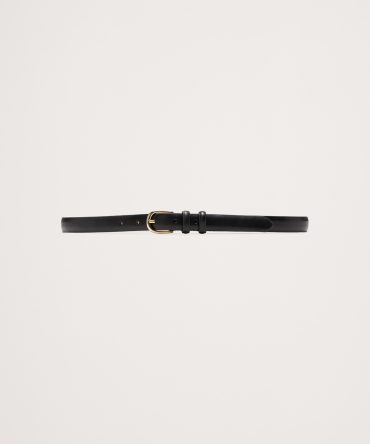 Slim Leather Belt