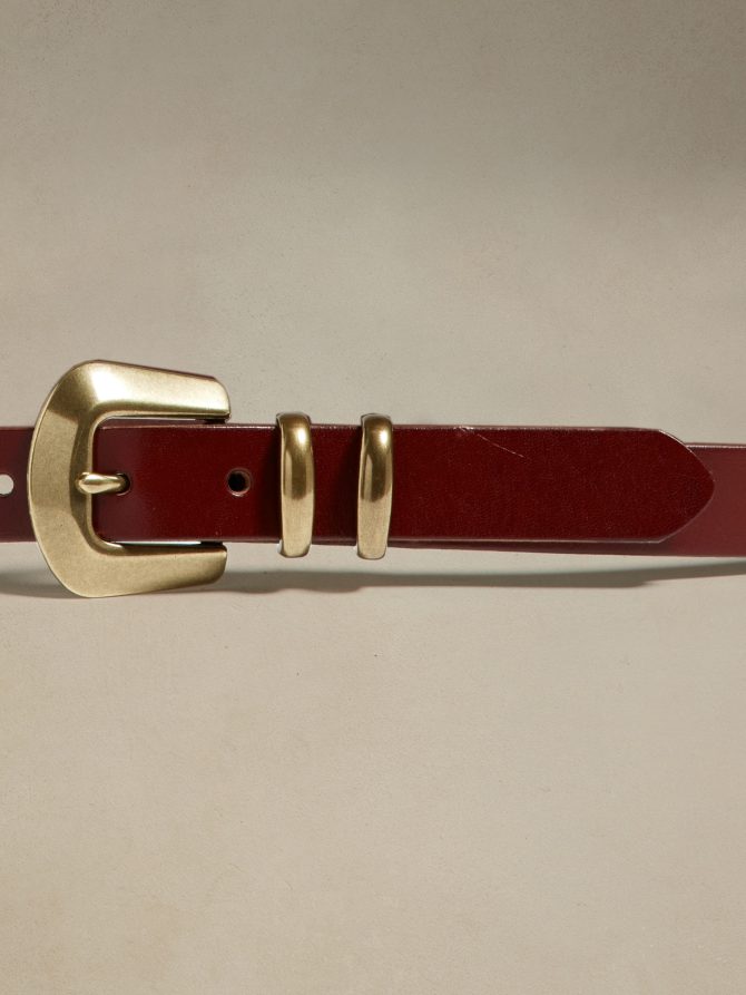 Angolo Leather Belt - Image 5