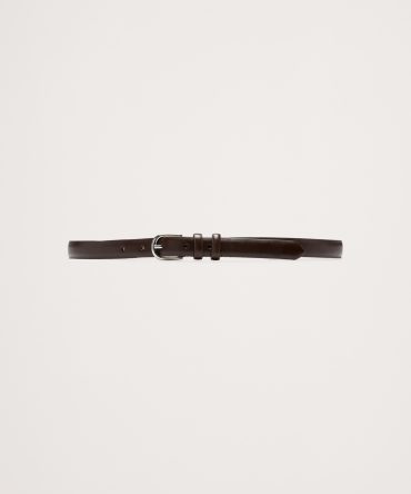 Slim Leather Belt