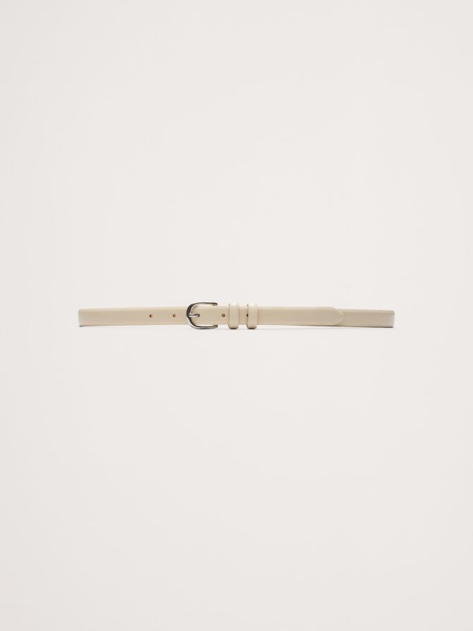 Slim Leather Belt