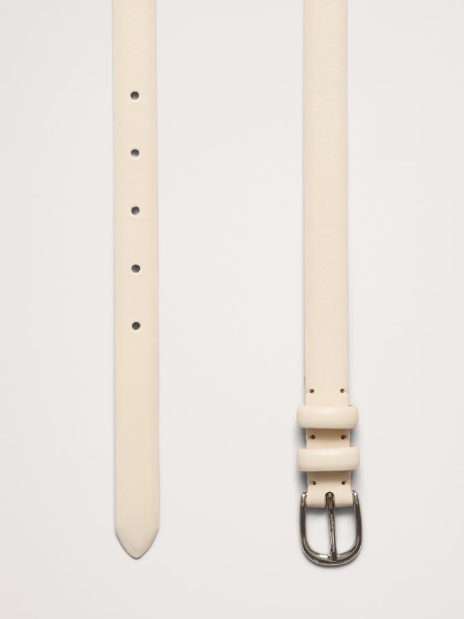Slim Leather Belt - Image 3