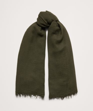 Lightweight Scarf with Merino Wool