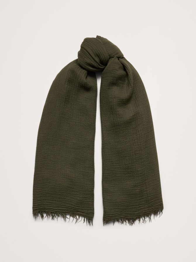 Lightweight Scarf with Merino Wool