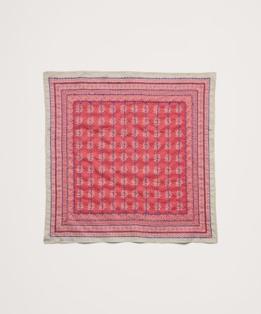 Embroidered Cotton Scarf by Vismaya