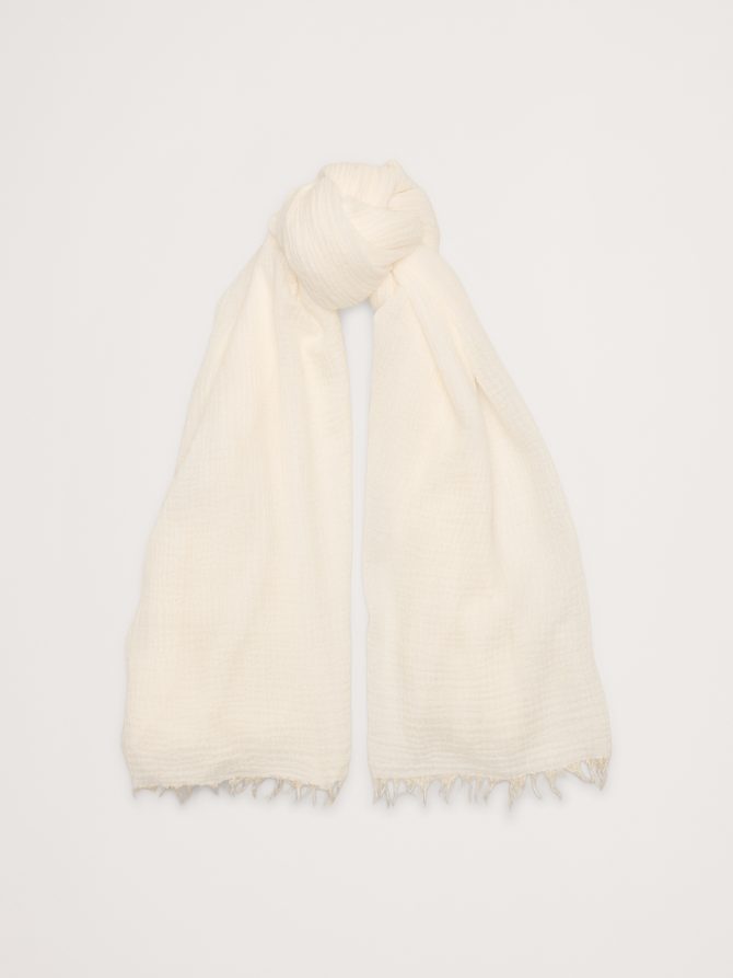 Lightweight Scarf with Merino Wool