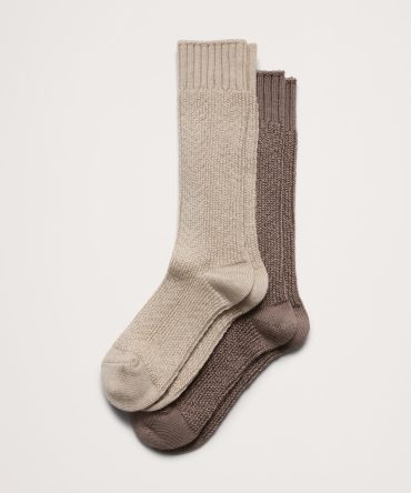 Cozy Sock 2-Pack with Merino Wool
