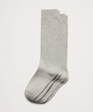 Ribbed Trouser Sock 2-Pack
