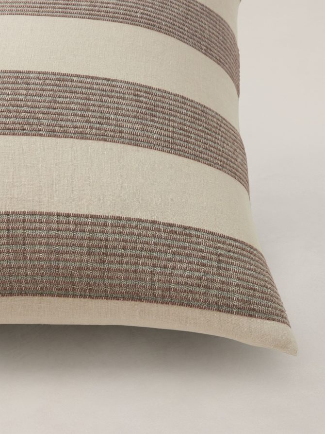 Corded-Stripe Linen Shams - Image 7