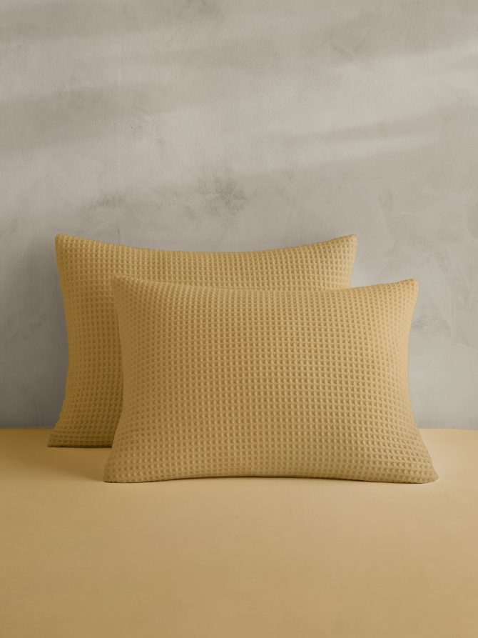 Cotton Waffle-Weave Shams - Image 7