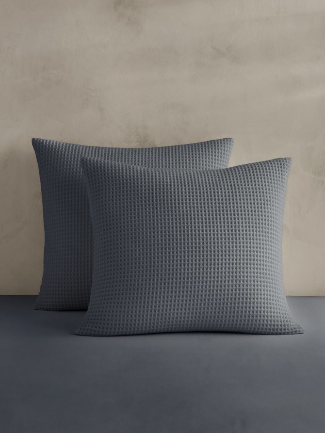 Cotton Waffle-Weave Shams