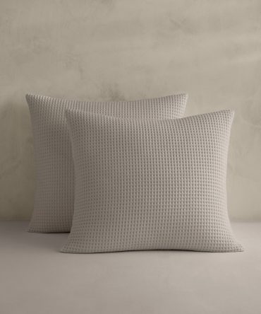 Cotton Waffle-Weave Shams