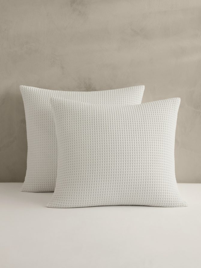 Cotton Waffle-Weave Shams