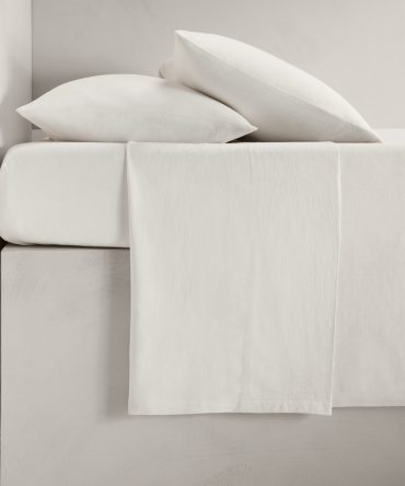 Cotton-Cashmere-Silk Flat Sheet