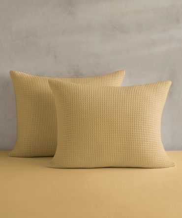 Cotton Waffle-Weave Shams