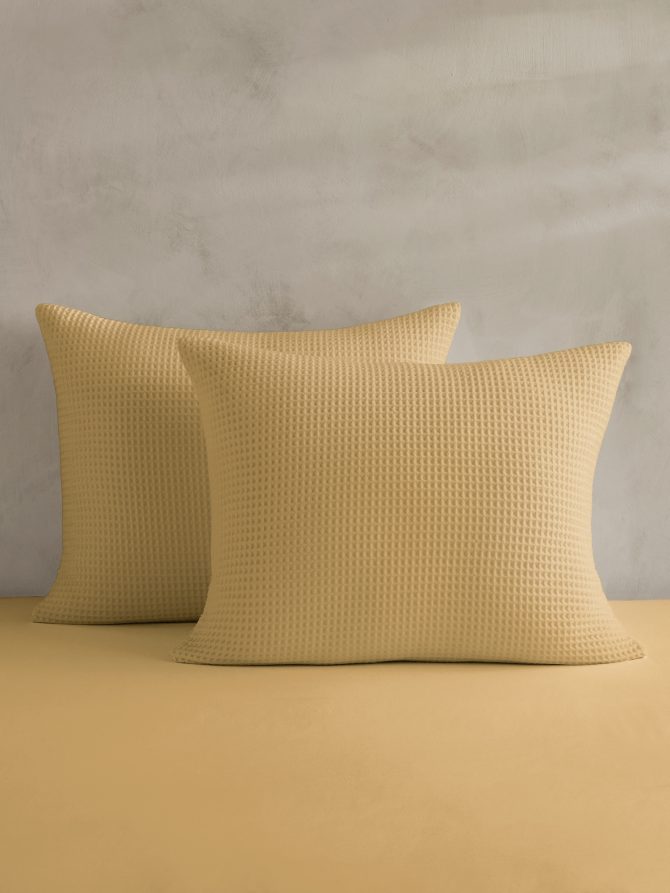 Cotton Waffle-Weave Shams