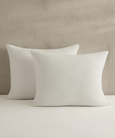 Cotton Waffle-Weave Shams