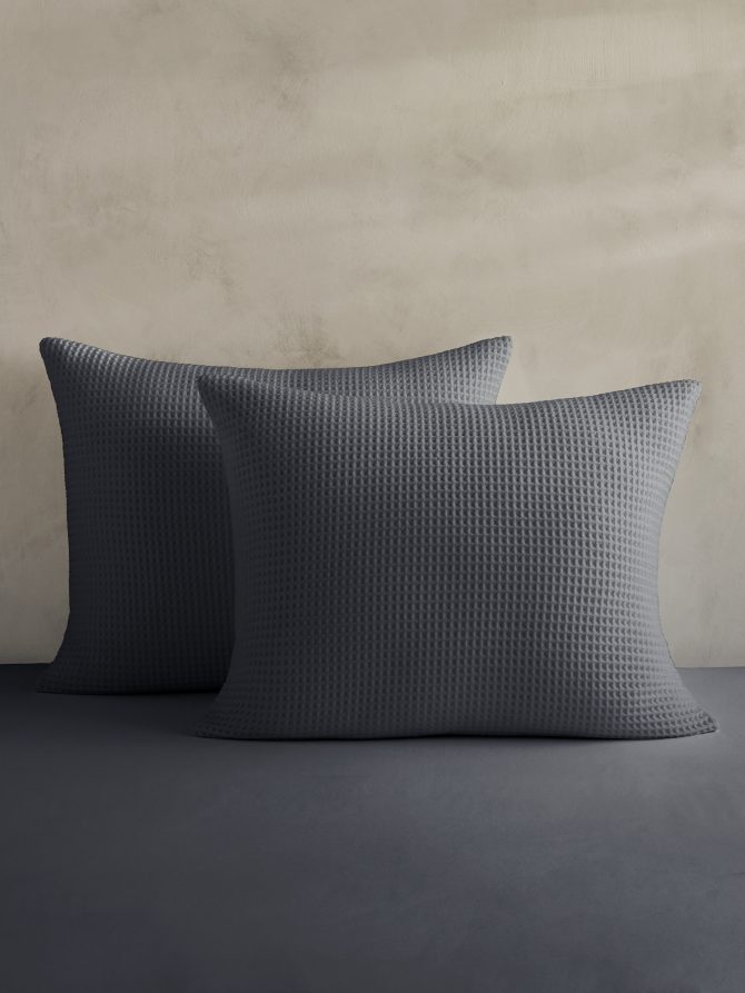 Cotton Waffle-Weave Shams